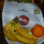 Bananas with the Globe and Mail