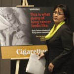 Canadian health warnings on cigarette packs