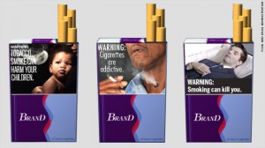 New US cigarette package labeling