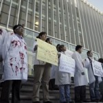 Czech doctors protest resign