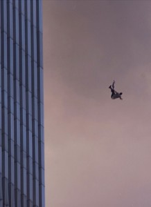 Man falling from World Trade towers