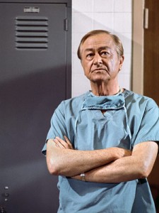 Marcus Welby in scrubs