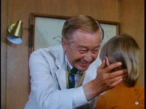 Marcus Welby MD with young patient