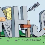 Failing NHS cartoon