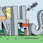 Failing NHS cartoon