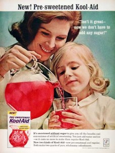 Pre-sweetened Kool-Aid