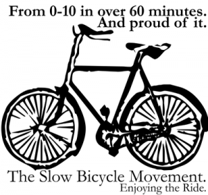 Slow bicycle