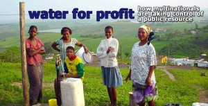 Water for profit South Africa